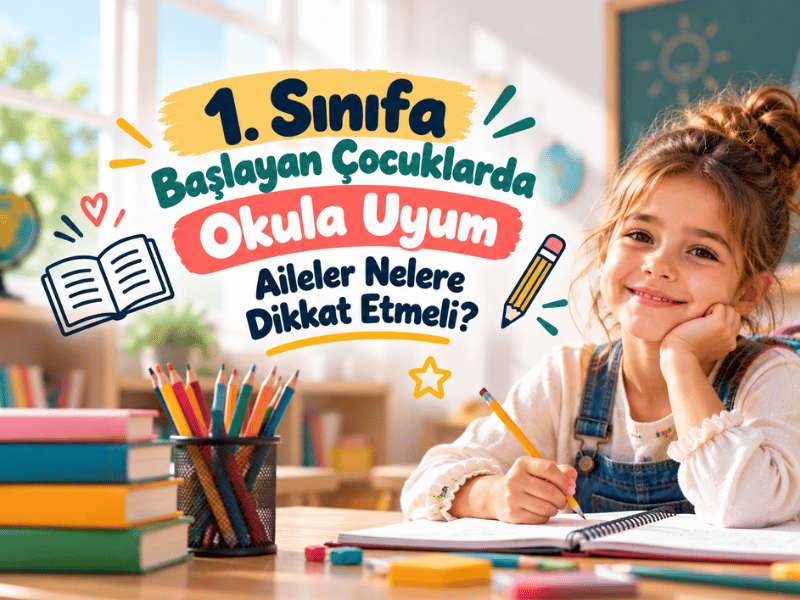 1. Sınıfa Başlayan Çocuklarda Okula Uyum | Sakarya Ergoterapi