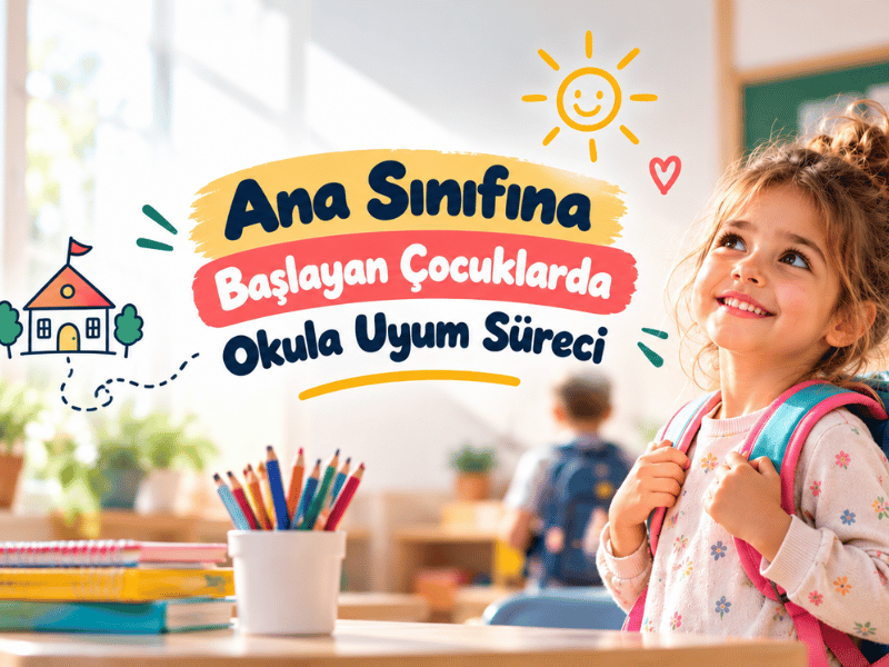 Ana Sınıfına Başlayan Çocuklarda Okula Uyum Süreci Nasıl Desteklenir?